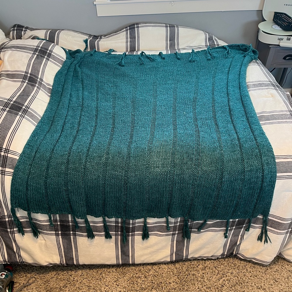 Blue blanket from target/threshold